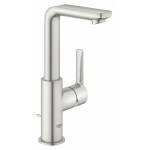 GROHE 23296DC1 Lineare New Смеситель однорычажный для раковины, высокий излив, со сливным гарнитуром. Фото