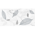 Керамин Плитка облицовочная Хокку 7С 300х600 белый листья. Фото