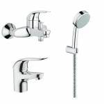 Комплект для ванной комнаты GROHE Euroeco 118463 3 в 1 Комплект для ванной комнаты GROHE Euroeco 118463 3 в 1