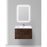 Тумба под раковину подвесная BELBAGNO ETNA-1000-2C-SO-RW-P Rovere Moro. Фото