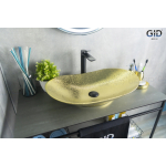 Раковина накладная GID Gd9811 65х37 53340 Золото Раковина накладная GID Gd9811 65х37 53340 Золото. Фото