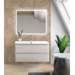 Тумба под раковину подвесная BELBAGNO ALBANO-1200-2C-SO-RVB Rovere Vintage Bianco. Фото