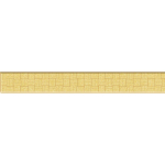 CERSANIT GL7H381 Спецэлемент стеклянный Glass 40х350 золотистый CERSANIT GL7H381 Спецэлемент стеклянный Glass 40х350 золотистый