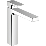 Смеситель для раковины 230, со сливной гарнитурой Vernis Shape Hansgrohe 71562000, хром. Фото
