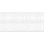 CERSANIT PDG053D Плитка облицовочная Pudra 200х440 белый рельеф мозаика. Фото