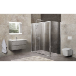 Душевой угол BELBAGNO Unique UNIQUE-AH-21-150/180-90-P-Cr. Фото