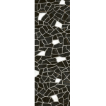 Керамин Плитка облицовочная Барселона 5Д тип 1 250х750 черный колотый. Фото