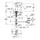 GROHE 23462DL1 Essence+ Смеситель однорычажный для раковины U-излив, сливной гарнитур. Фото