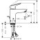 Смеситель для раковины Hansgrohe Logis 71100000. Фото