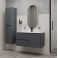 Тумба с умывальником подвесная 100 см темно-серый Edifice IDDIS EDI10D0i95K  подходит умыв. 0101000i28. Фото