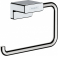 Держатель туалетной бумаги AddStoris Hansgrohe 41771000, хром для ванной комнаты. Фото