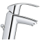 GROHE 33265002 Eurosmart 2015 Смеситель однорычажный для раковины со сливным гарнитуром, S-size. Фото