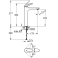 GROHE 23719003 Eurostyle 2015 Solid Смеситель для свободностояшей раковины, гладкий корпус. Фото
