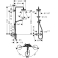 Душевая система HANSGROHE Croma Select S 180 2jet EcoSmart 27254400. Фото