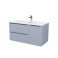 Тумба с умывальником подвесная 100 см светло-серый Edifice IDDIS EDI10L0i95K  подходит умыв. 0101000i28. Фото